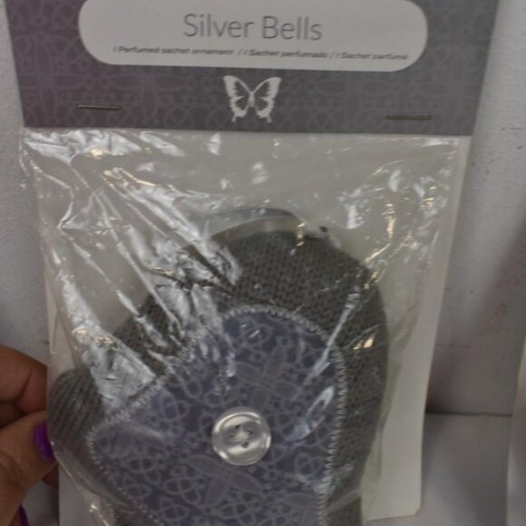 Silver Bells Perfumed Sachet Ornament - Picture 1 of 1